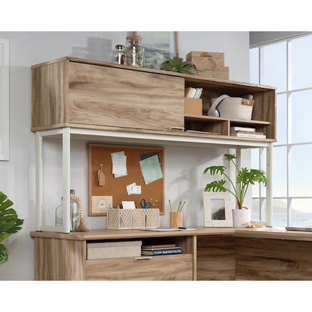 Sauder 14.49 in D X 36.34 in H, 64.17 in W X Engineered wood, Metal 426281